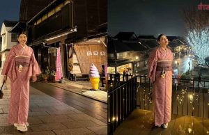 เจ้าฟ้าสิริวัณณวรีฯ ฉลองพระองค์ชุดกิโมโนผ้าไทย ในโครงการ Thai Kimono Project