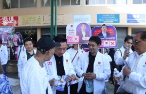 พรรคปวงชนไทย ร่วมงานวันเด็ก ทำบุญตักบาตรชุมชนพนาสนธิ์วิลล่า